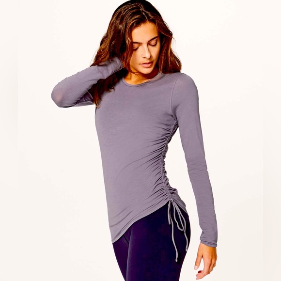 lululemon athletica Tops - Lululemon Cinch It Long Sleeve Top EUC